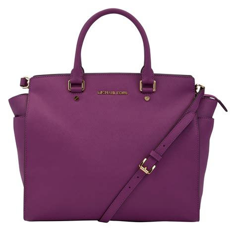 pictures of older dark purple michael kors purses|Michael Kors purple handbags.